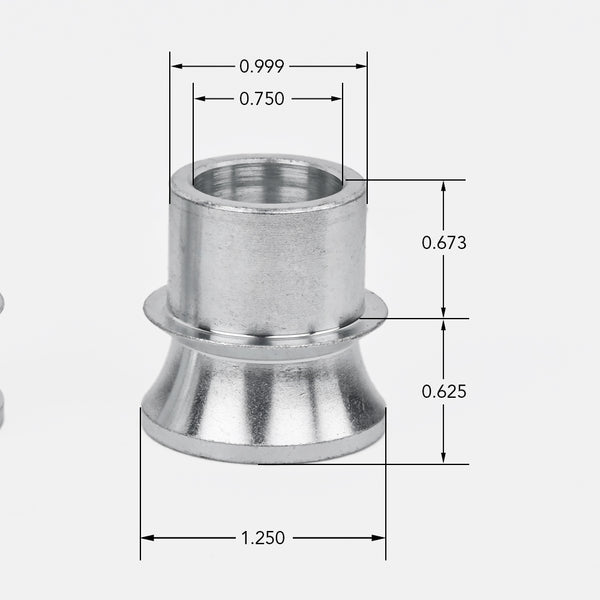 1.25” Rod End Heim Joint KIT Left and Right thread