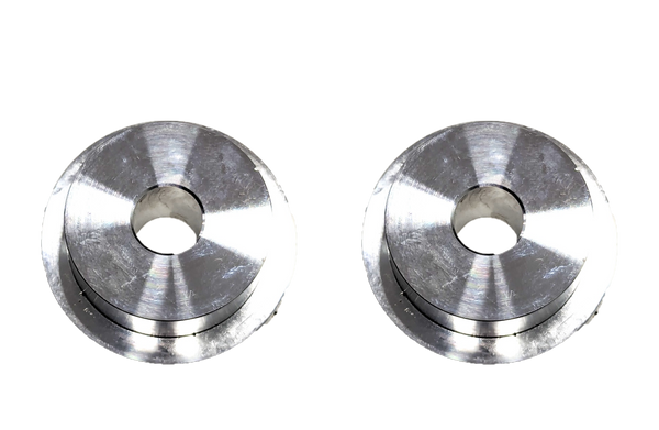 Aluminum mock up bushing inserts