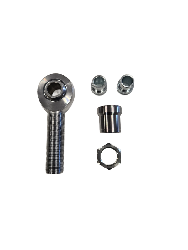 Long Shank 1.25” Rod End Heim Joint KIT LEFT hand (reverse) thread