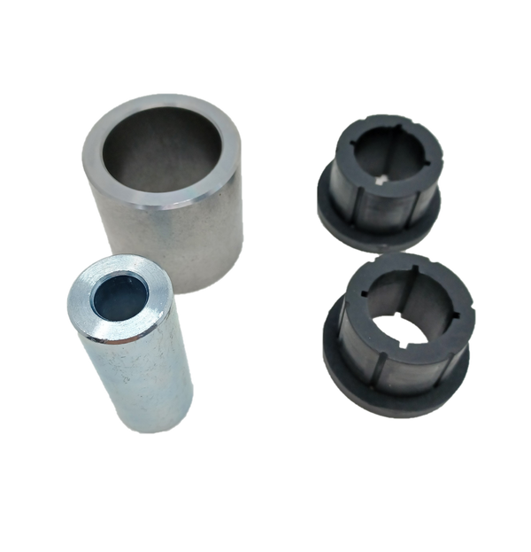 2" DOM steel poly bushing 1/2" bolt, 2.5" wide