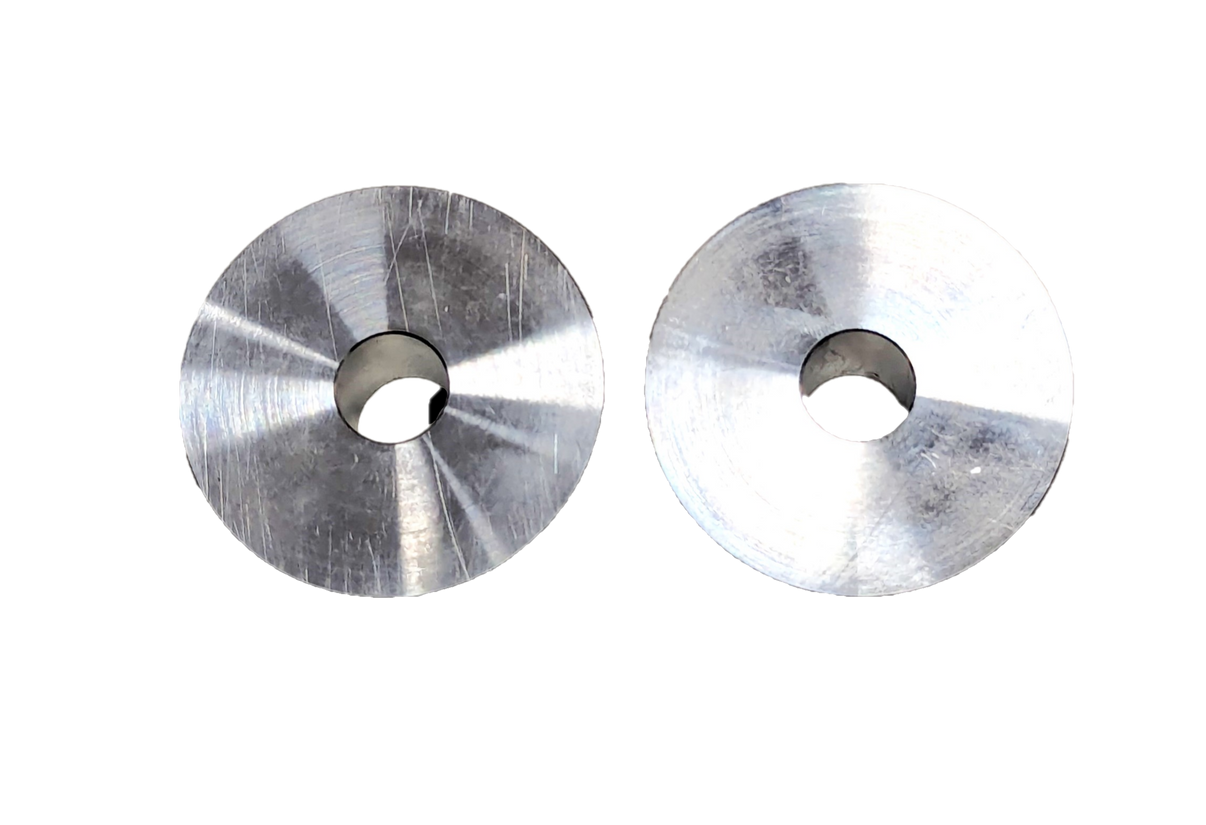 Aluminum mock up bushing inserts Heim Joints