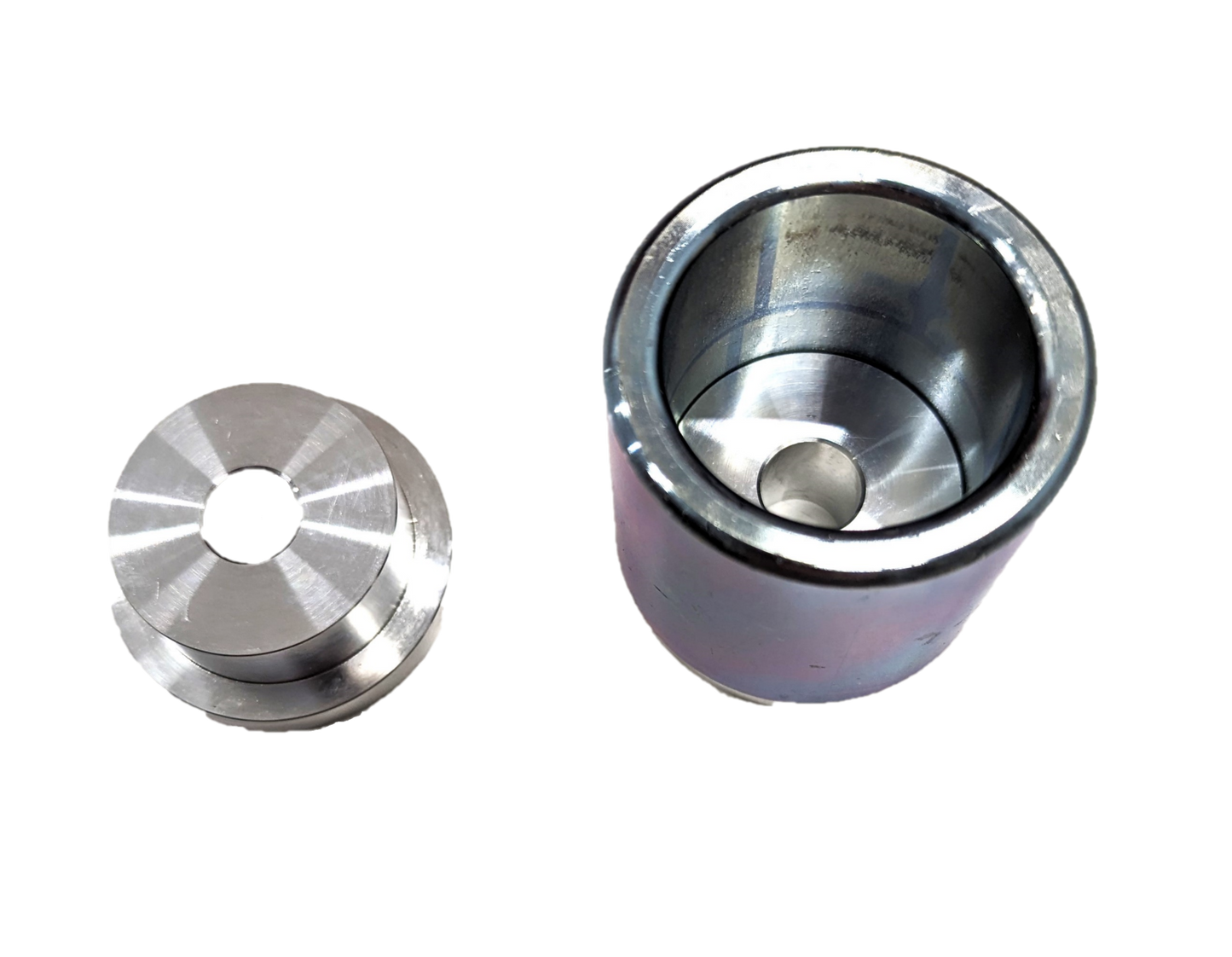 Aluminum mock up bushing inserts – Heim Joints