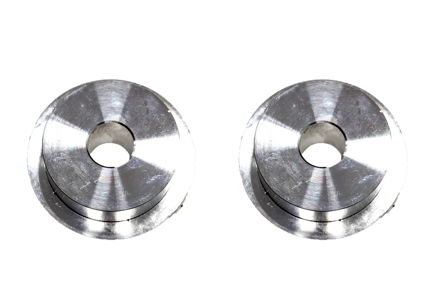 Aluminum mock up bushing inserts Heim Joints