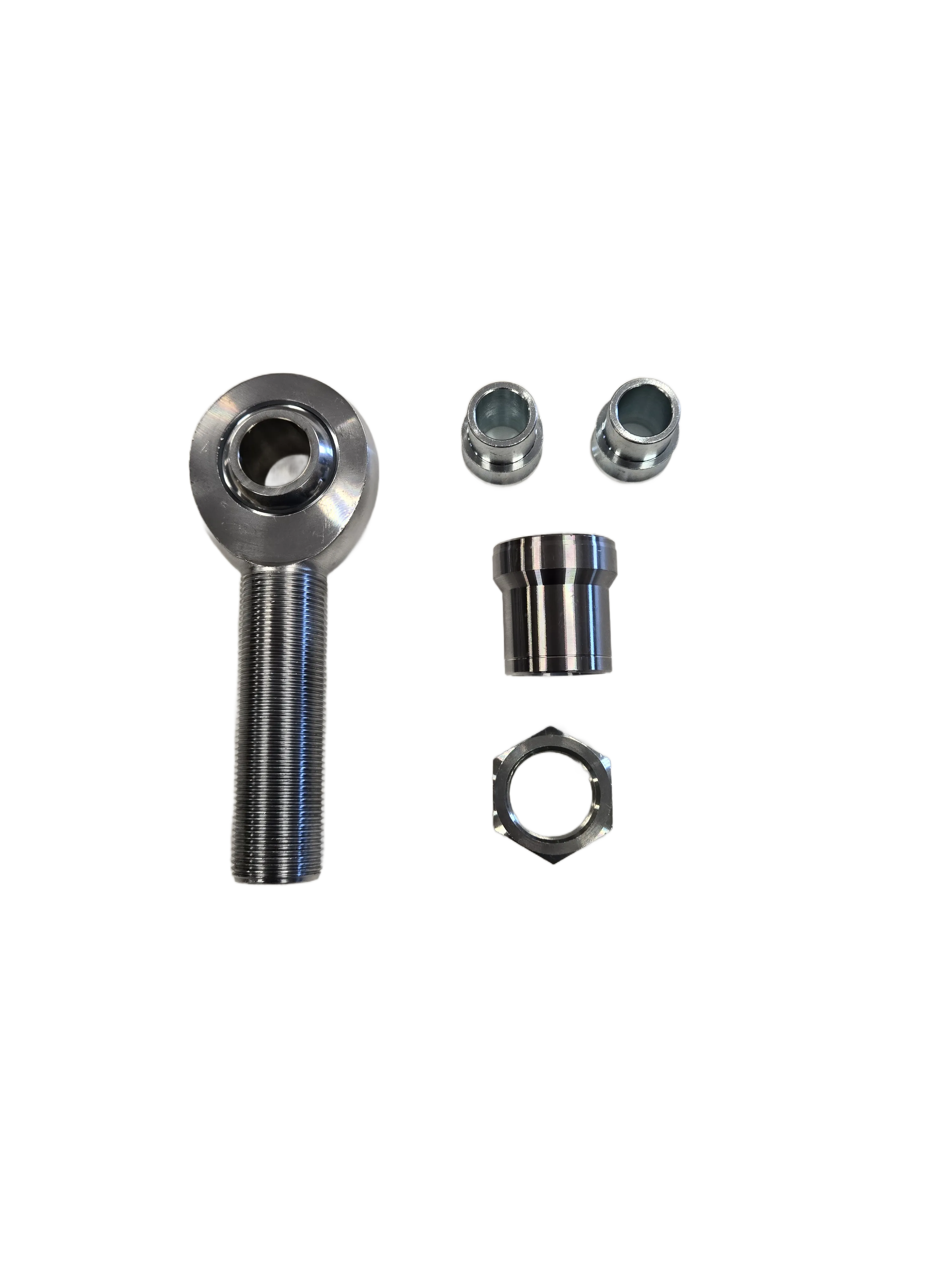 thumbnail interactive-video image 1 of Heavy Duty 1" X 1.25" Left Hand Thread Rod End, Premium Steel Heim Joint With Lock Nut For Steering & Linkage 1 of 2