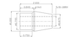 .625" 5/8" Heim Joint KIT Right thread (Normal)